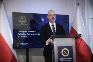 Otwarcie Kolegium Astronomii i Nauk w Toruniu - przemówienie rektora Piotra Turka