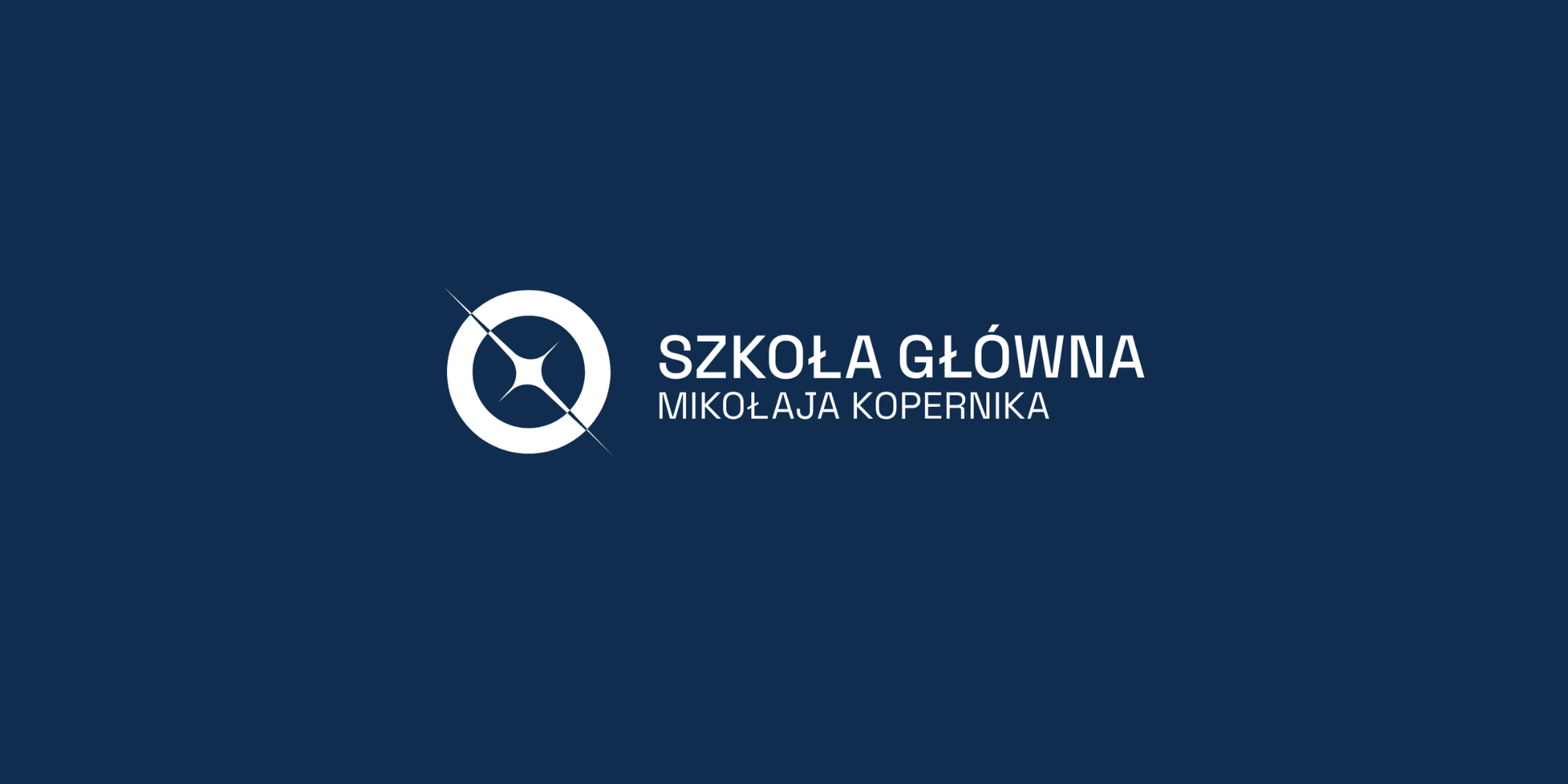 Logo Szkoły Głównej Mikołaja Kopernika