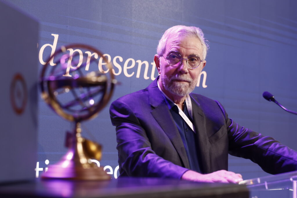Prof. Paul Krugman z nagrodą Futurist of the Year